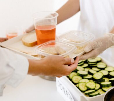 person-getting-food-charity